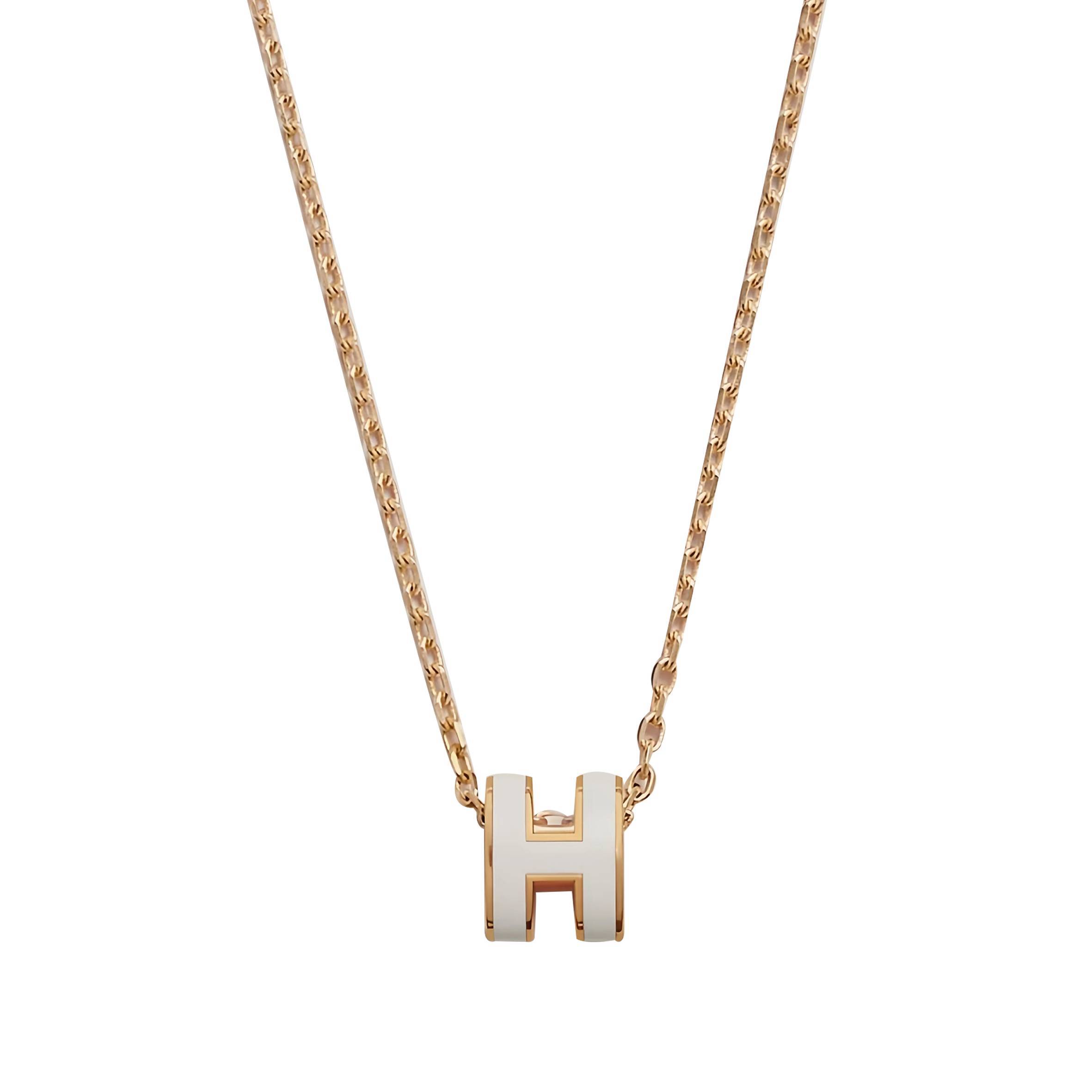 HERMES MINI POP H PENDANT H147992F 49 (40*0.9*0.7cm)